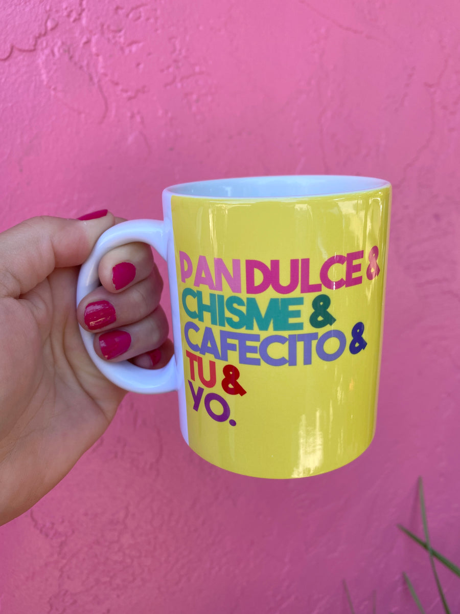 Pan Dulce Y Cafecito Mug – A&N Custom Prints