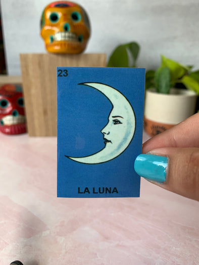 La Luna Loteria Sticker