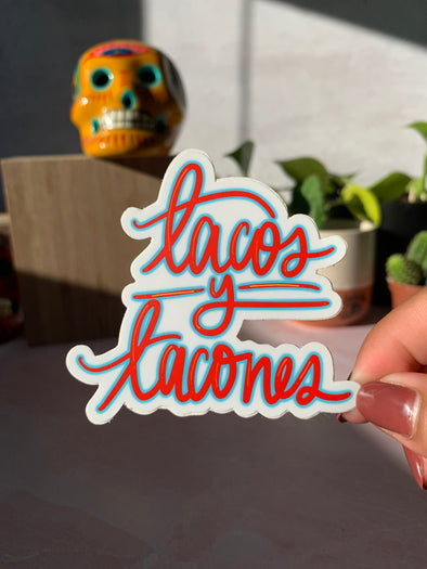 Tacos y Tacones Sticker