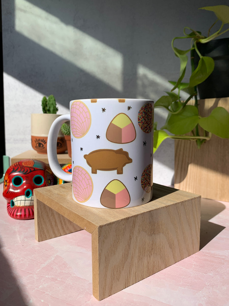 Pan Dulce Y Cafecito Mug – A&N Custom Prints