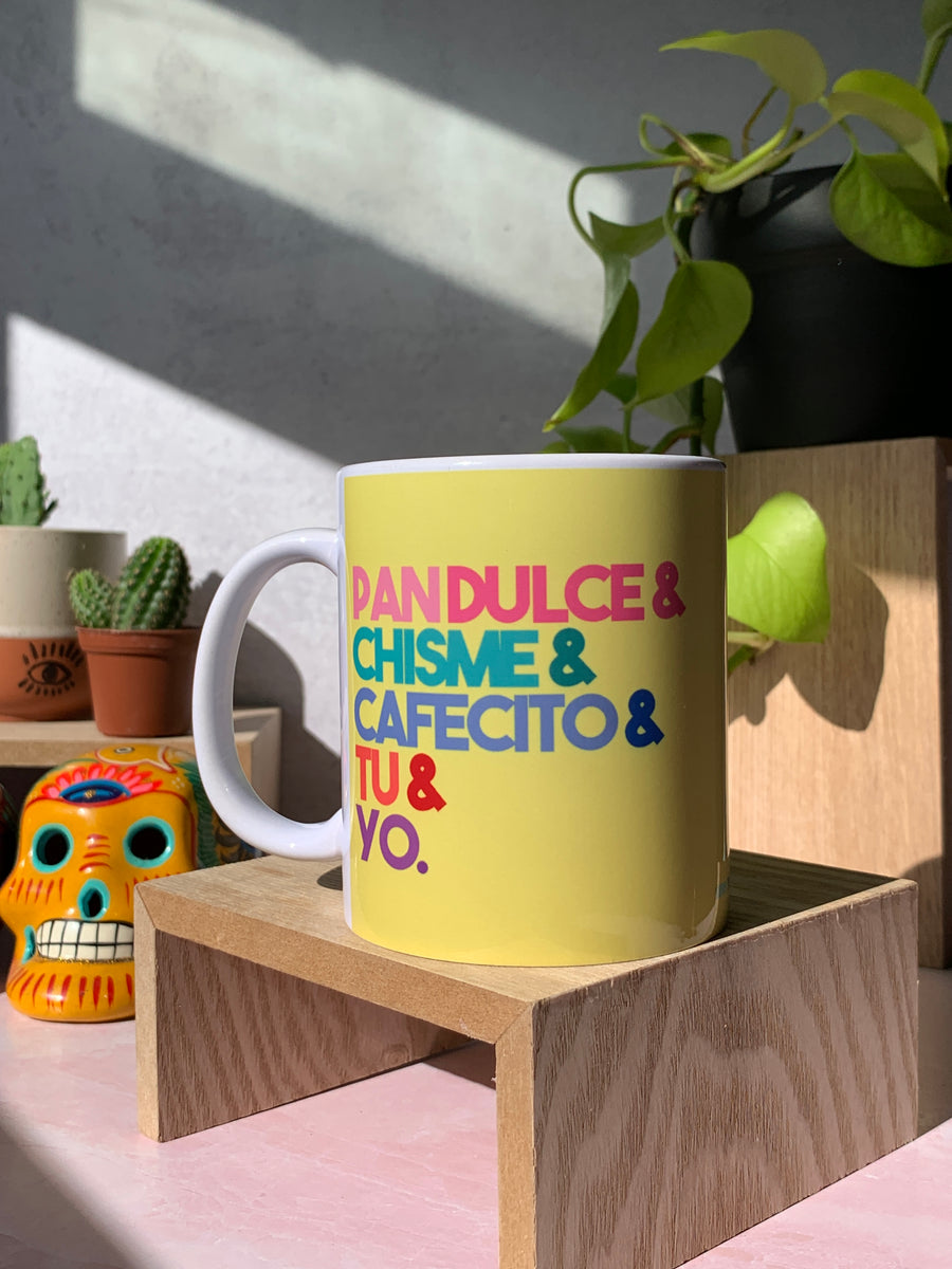 Pan Dulce Y Cafecito Mug – A&N Custom Prints