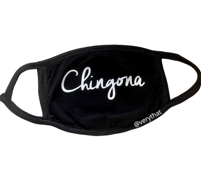 Chingona Cursive Mask
