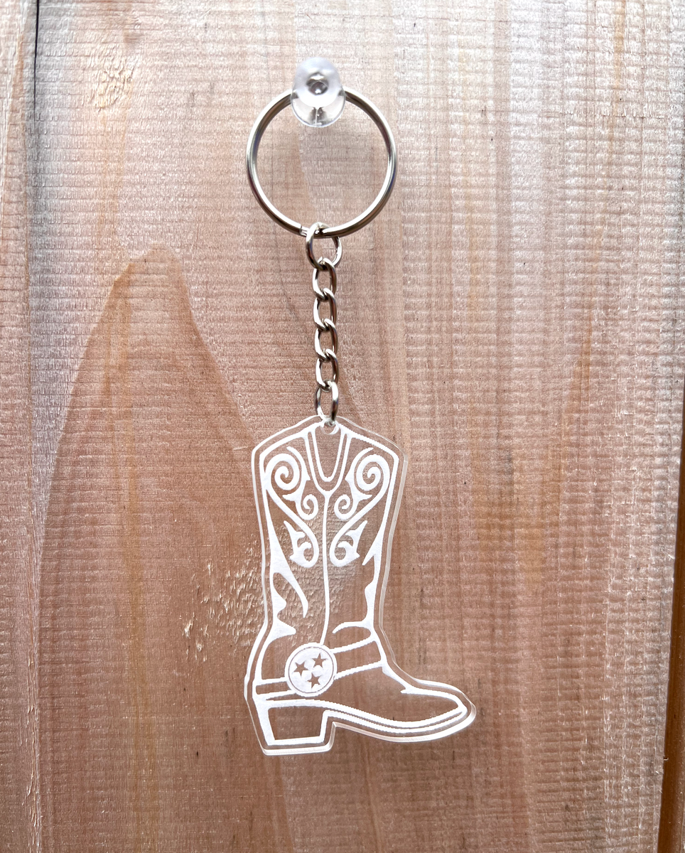 Sassy Bead Shoppe Coral Cowgirl Keychain Kit