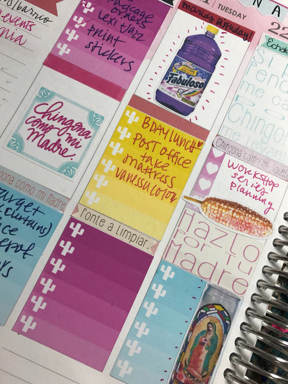 En Mi Casa Multi Pack Sticker Sheet by Very That | EC Planners | Passion Planner | Very That Stickers