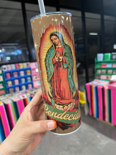 Bendecida Virgen De Guadalupe Tumbler
