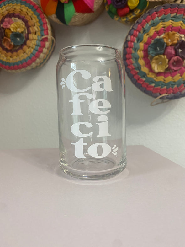 Cafecito Beer Can Glass