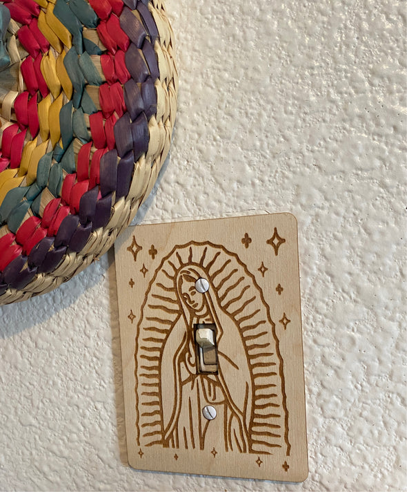 Virgen de Guadalupe Single Lightswitch Cover