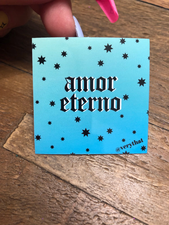 Amor Eterno Sticker