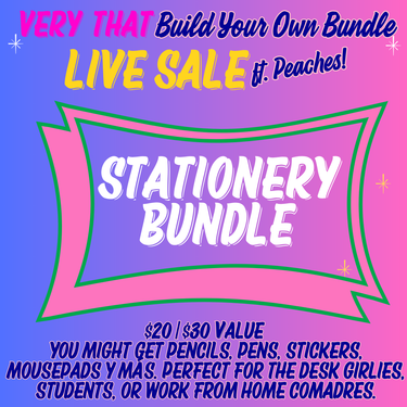 Live Sale - Stationery Bundle