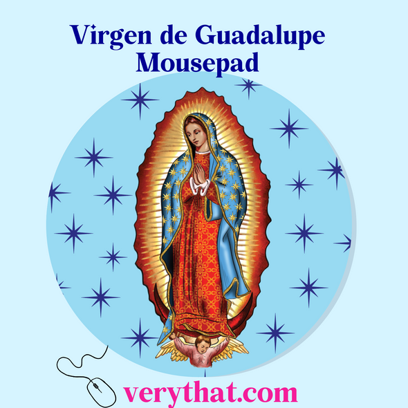 Virgen de Guadalupe Mousepad