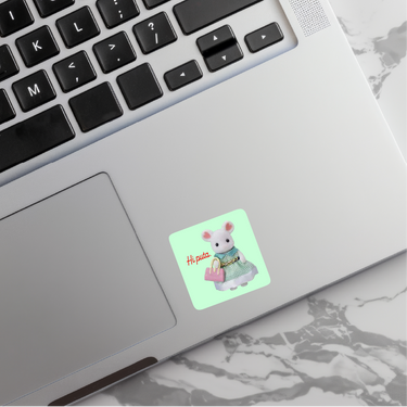 Hi Puta Ternurin Sticker