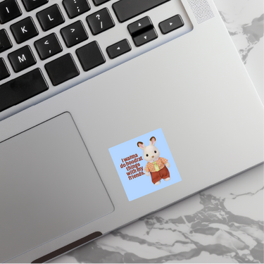 Hoodrat Things Ternurin Sticker