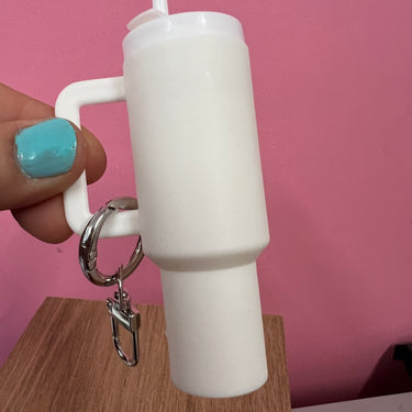 Mini Stanley Keychain with Storage for Lipstick Pills or Cash!