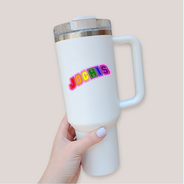 Jochis University Rainbow Sticker