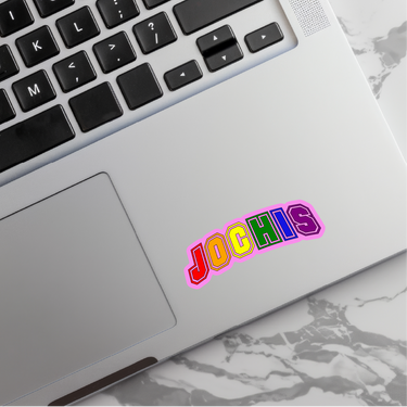 Jochis University Rainbow Sticker
