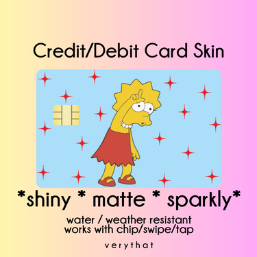 Lisa Loser debit / credit skin