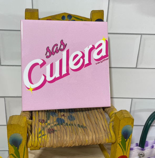 Sas Culera Barbie Tile / Coaster