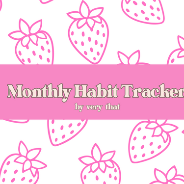 Monthly Habit Tracker