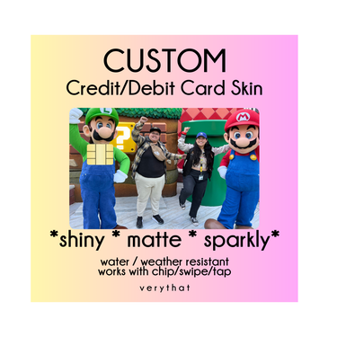 pokemon debit card skins CUSTOM Credit / Debit Card Skin – Very That