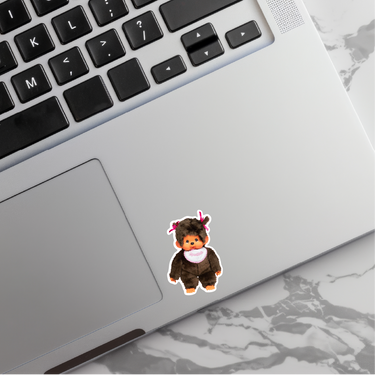 Monchichi Girl Sticker