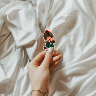 Monchichi Mexico Jersey Sticker