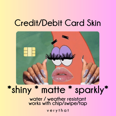 Patrick Nails debit / credit skin