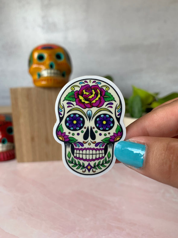 Calavera Sticker by Very That 2x2 inches