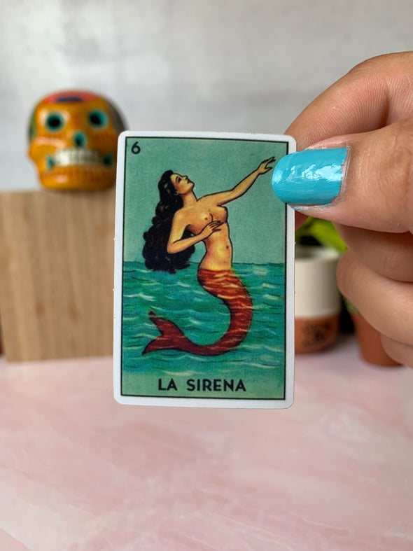 La Sirena Loteria sticker