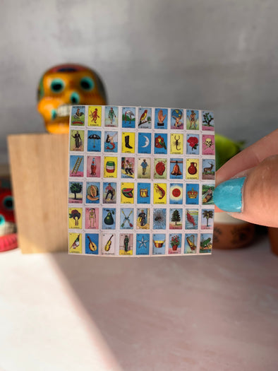 Loteria | 2 x 2" | Water Resistant Sticker