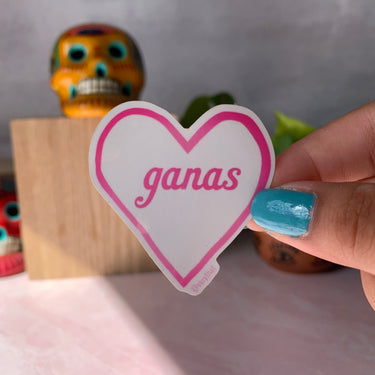Ganas Heart Sticker