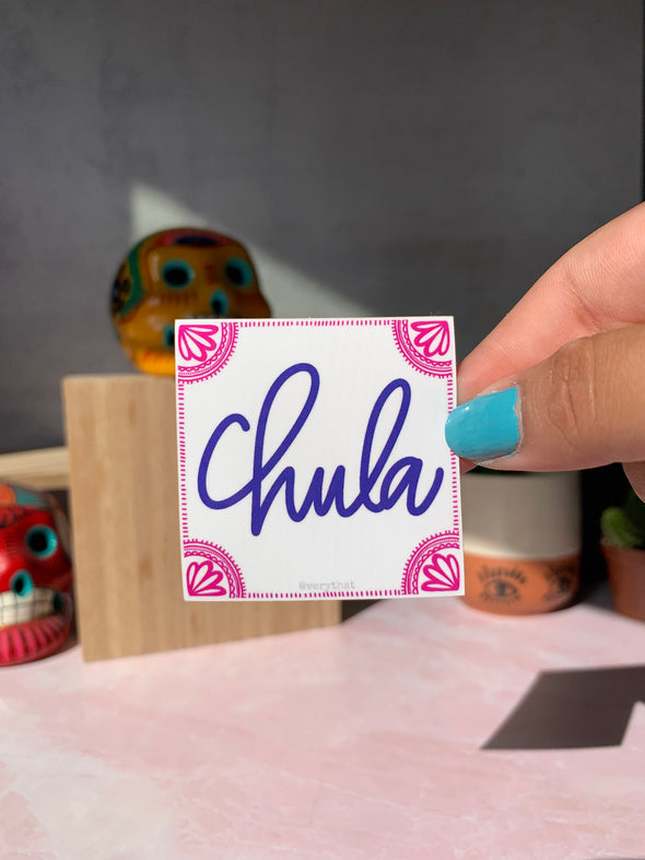 CHULA by Very That  | 2 x 2" | Water Resistant Sticker