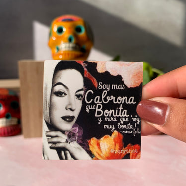 Maria Felix Bonita y Cabrona Sticker