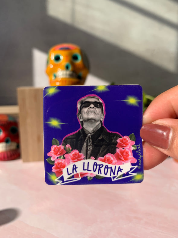 Chavela Vargas La Llorona Sticker by Very That 2x2 inches, weather / waterproof perfect for your journals, planners, bike, car, etc!