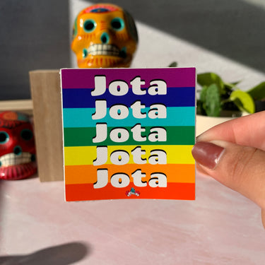 Jota Rainbow Sticker