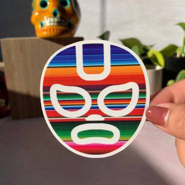 Lucha Libre Serape Sticker