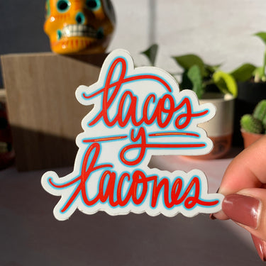 Tacos y Tacones Sticker