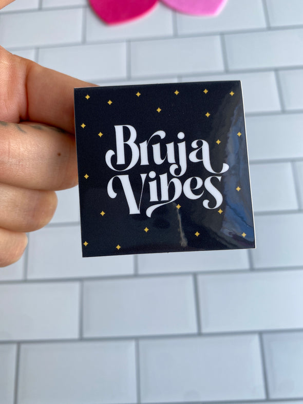 Bruja Vibes Square Sticker