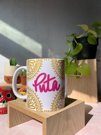 Puta Power Mug by Very That | Full Color Mug | Chingona | Latina