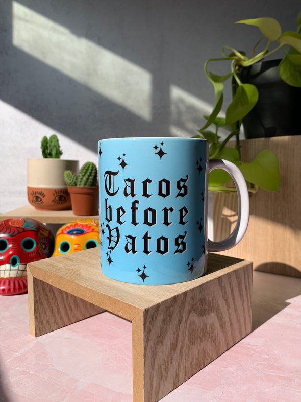 Tacos Before Vatos Mug by Very That | Full Color Mug