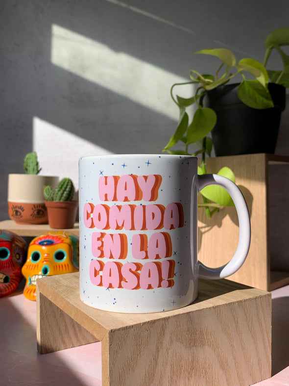 Hay Comida en la Casa Mug by Very That | Full Color Mug | Chingona | Latina