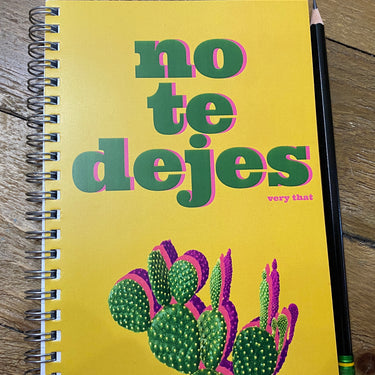No Te Dejes Notebook