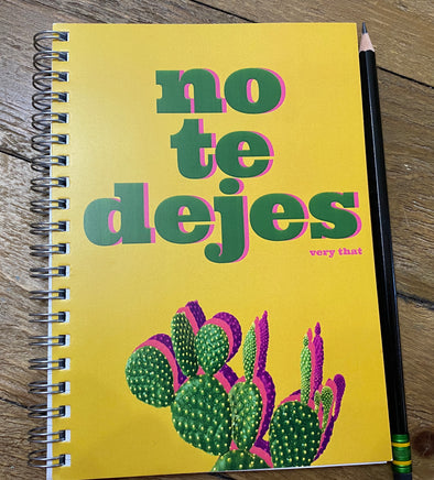 No Te Dejes Notebook