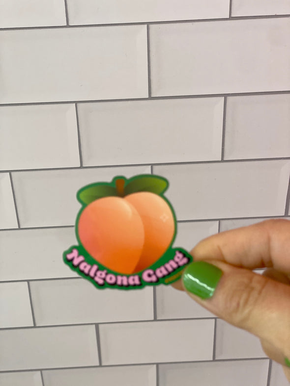 Nalgona Gang Peach Sticker