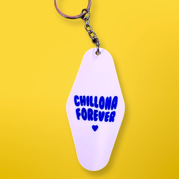 Chillona Forever Hotel Keychain
