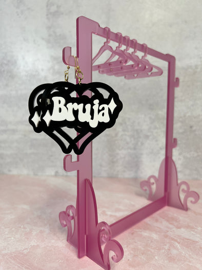 Bruja Earrings (B&W)