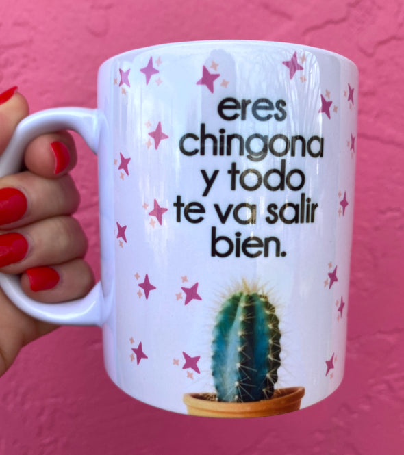 Eres Chingona Full Color Mug | Chingona | Latina