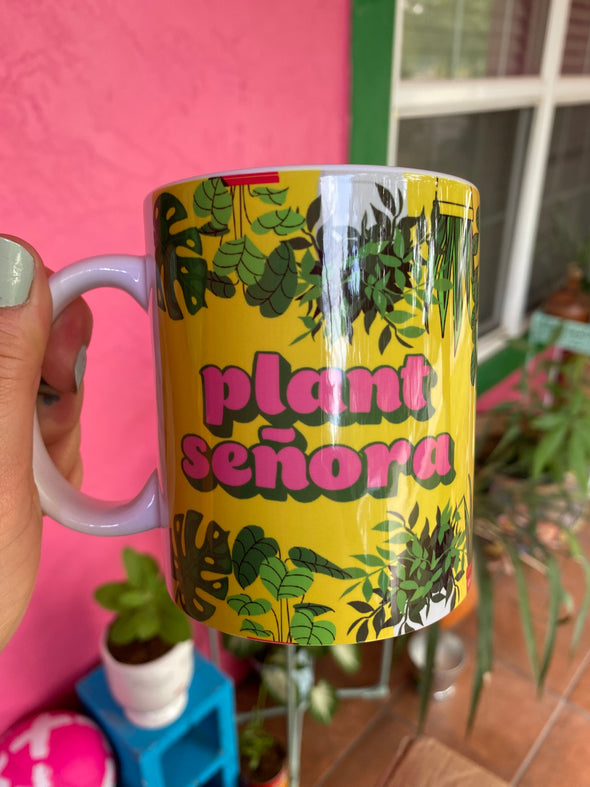 Plant Señora Mug / Full Wrap