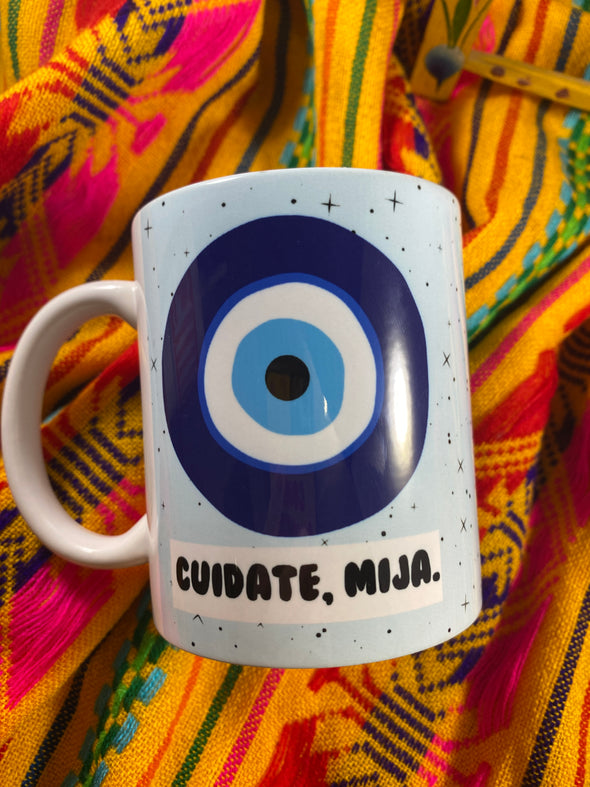 Mal Ojo Mug | Cuidate, Mija | Full Color Mug