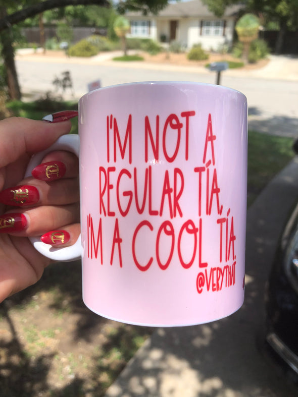 Cool Tia Mug by Very That | Full Color Mug | Chingona | Latina
