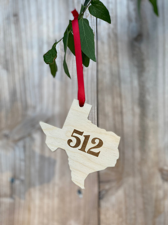 Austin / 512 Texas Ornament